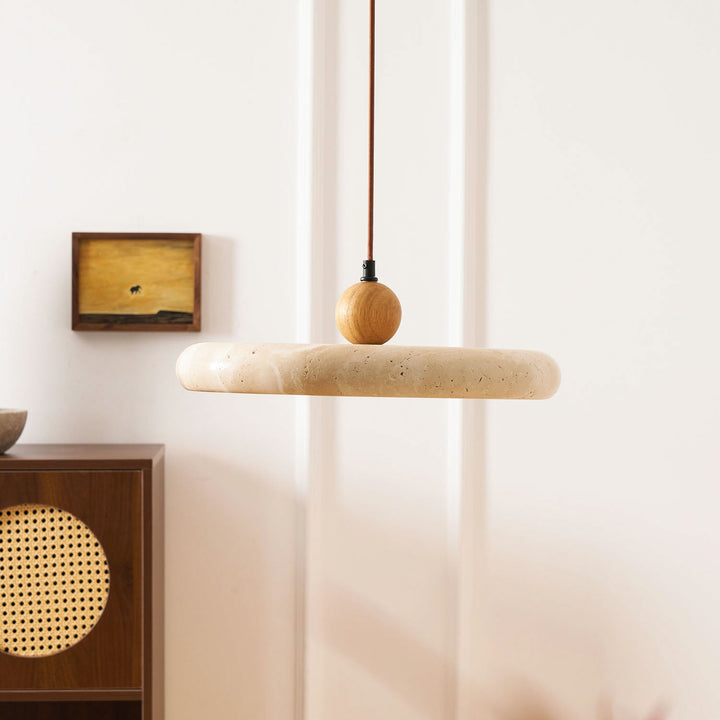 Lampa Wisząca Lola z Travertynu
