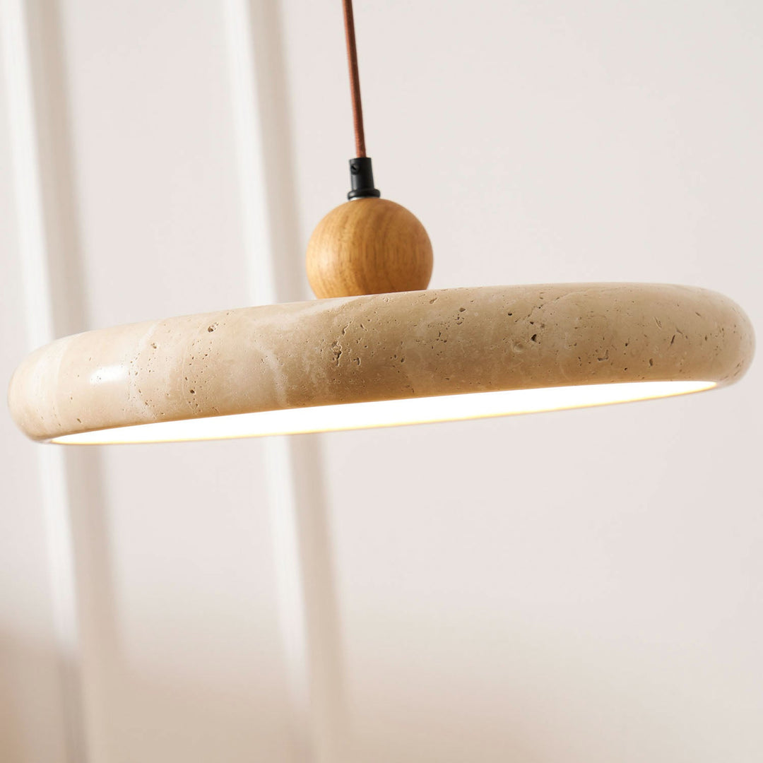 Lampa Wisząca Lola z Travertynu