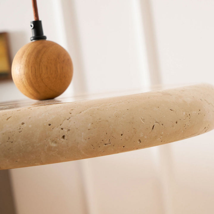 Lampa Wisząca Lola z Travertynu