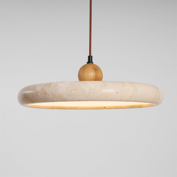 Lampa Wisząca Lola z Travertynu