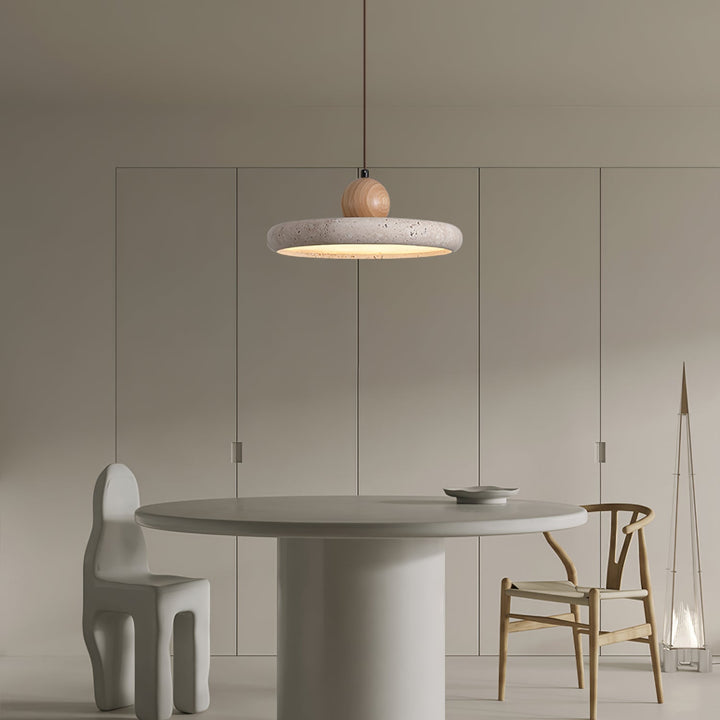 Lampa Wisząca Lola z Travertynu