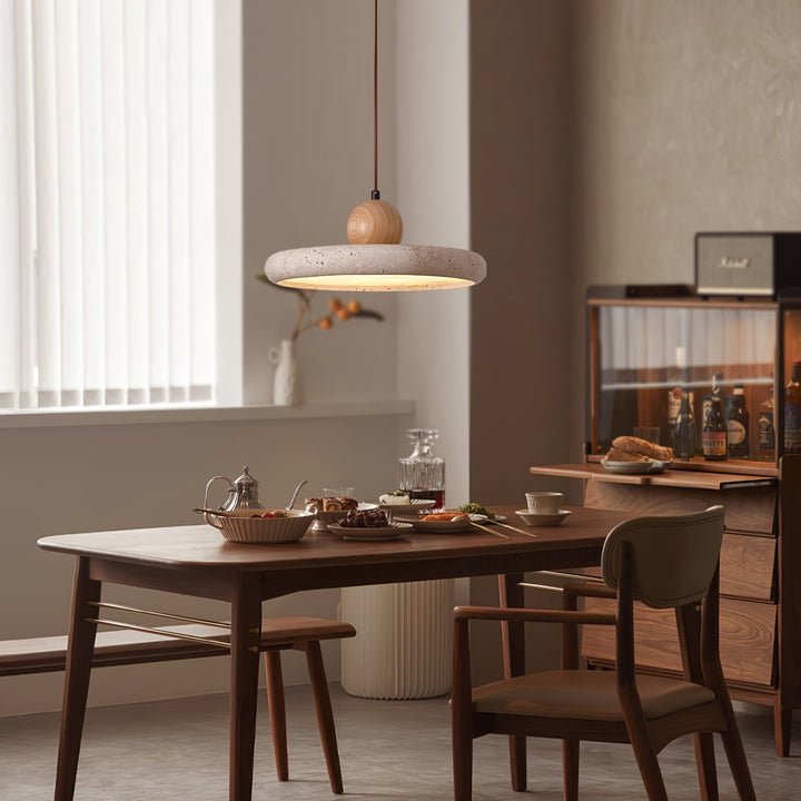 Lampa Wisząca Lola z Travertynu