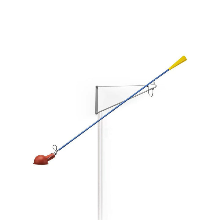 Lampa ścienna z długim ramieniem