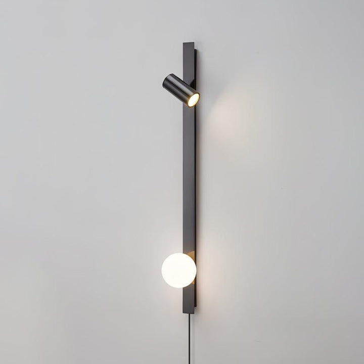 Lampa Ścienna z wtyczką z Długim Ramieniem