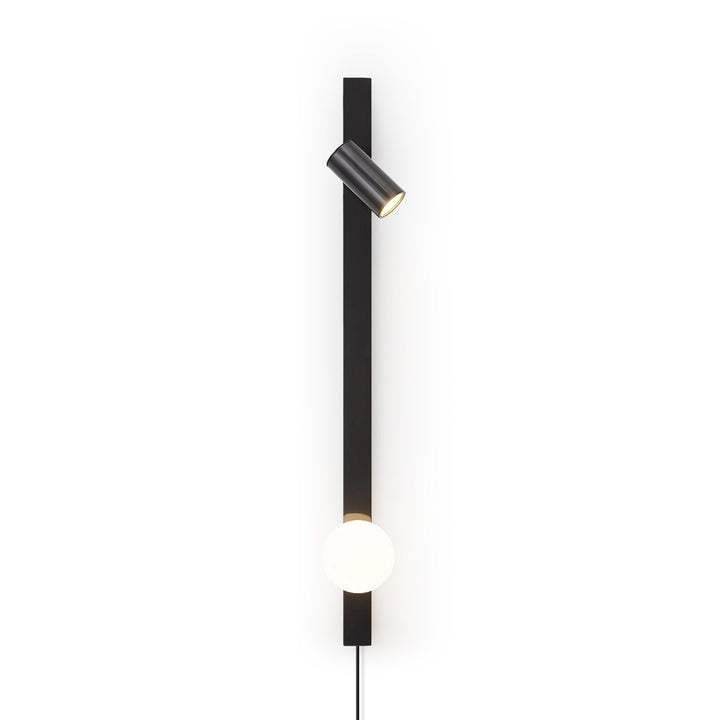 Lampa Ścienna z wtyczką z Długim Ramieniem