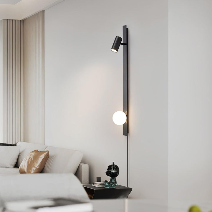 Lampa Ścienna z wtyczką z Długim Ramieniem