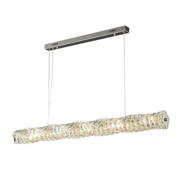 Długa Kryształowa Lampa Wisząca