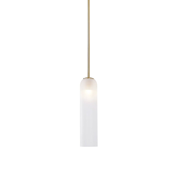 Długi szklany wiszący lampion