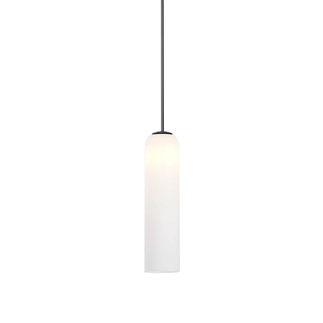 Długi szklany wiszący lampion