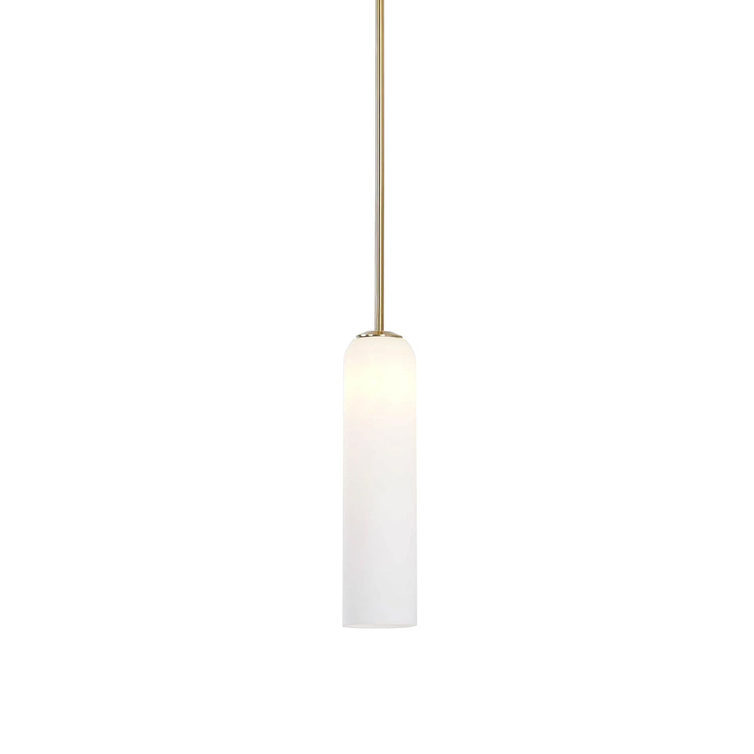 Długi szklany wiszący lampion