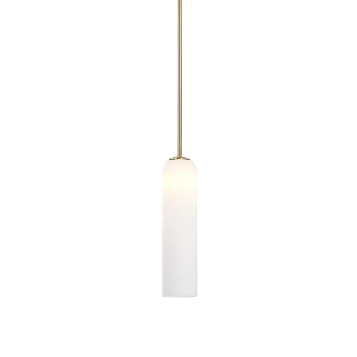 Długi szklany wiszący lampion