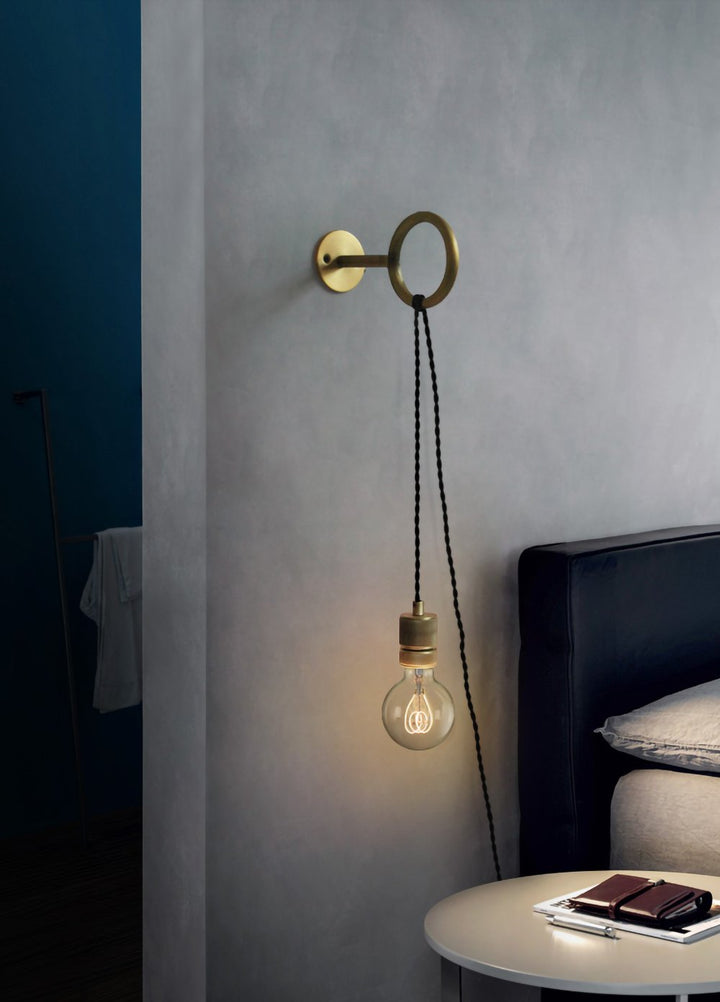Minimalistyczna Lampa Ścienna Loop