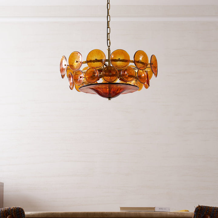 Żyrandol Solaris Disc Murano
