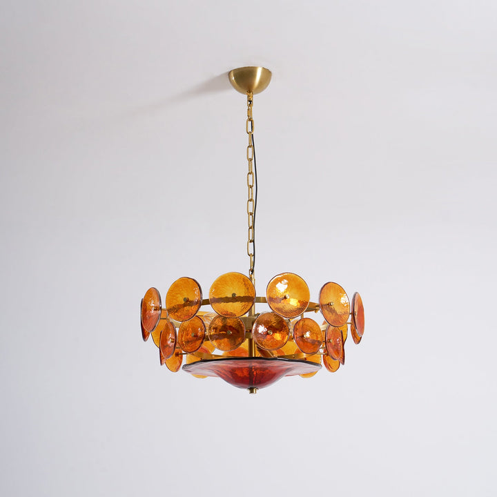 Żyrandol Solaris Disc Murano