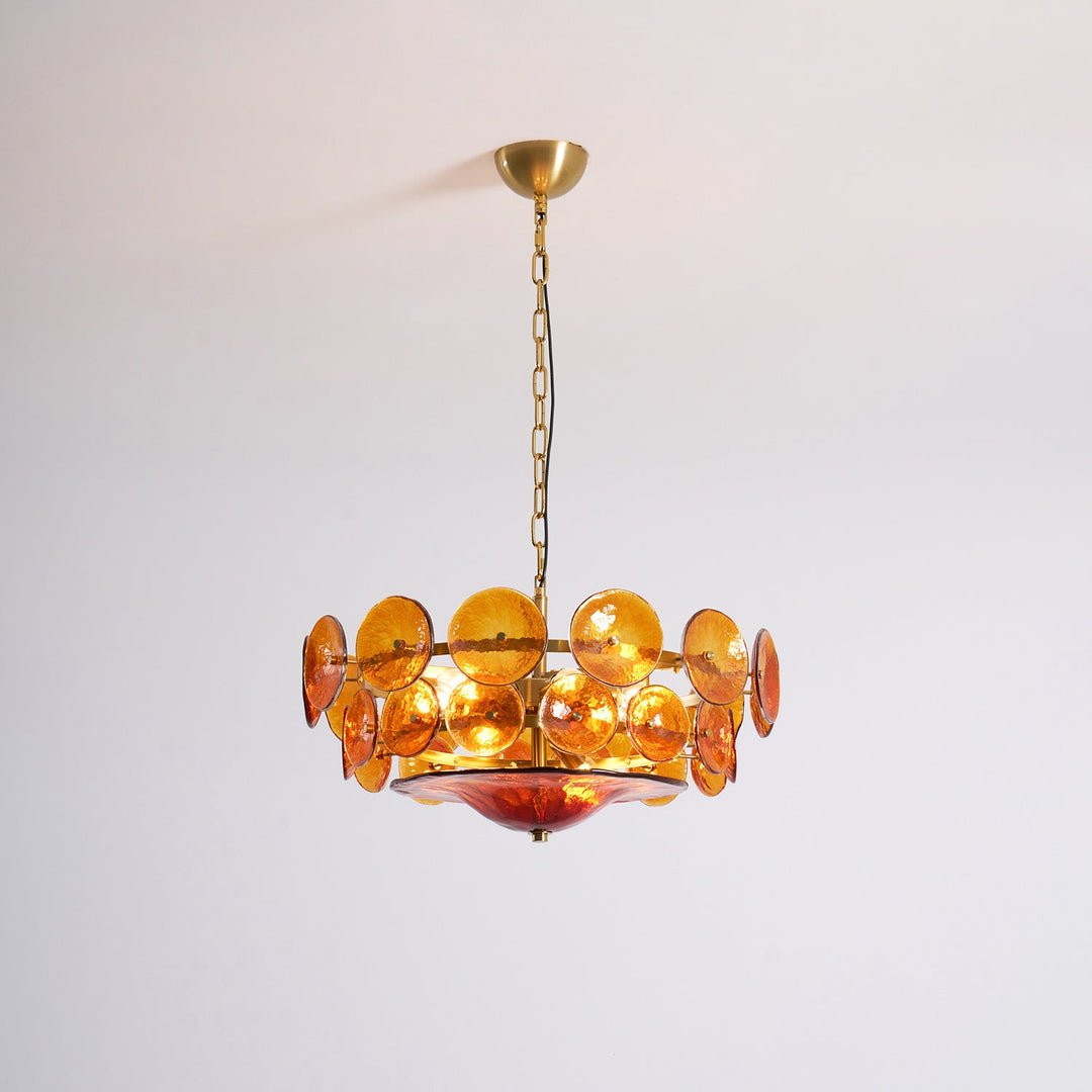 Żyrandol Solaris Disc Murano