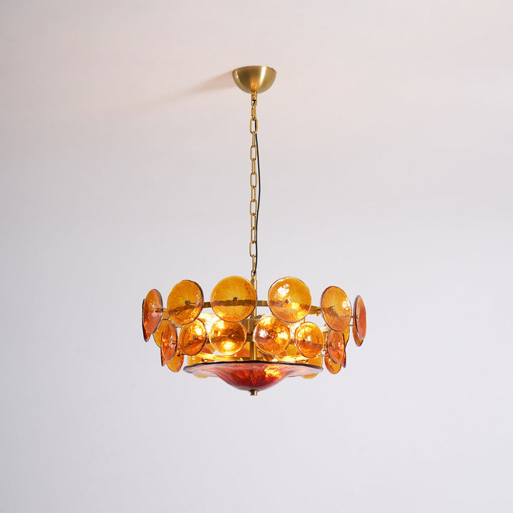 Żyrandol Solaris Disc Murano