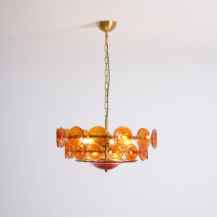 Żyrandol Solaris Disc Murano