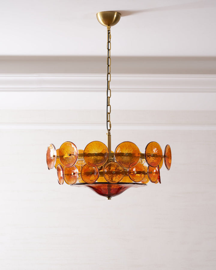 Żyrandol Solaris Disc Murano