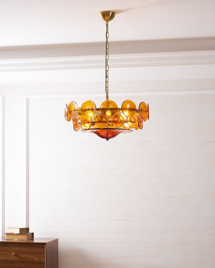 Żyrandol Solaris Disc Murano