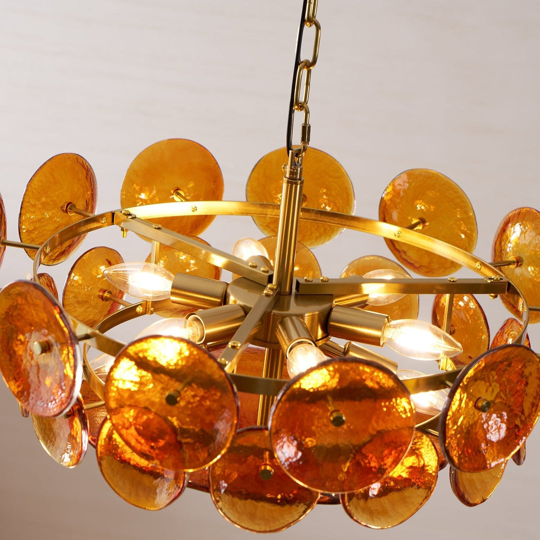 Żyrandol Solaris Disc Murano