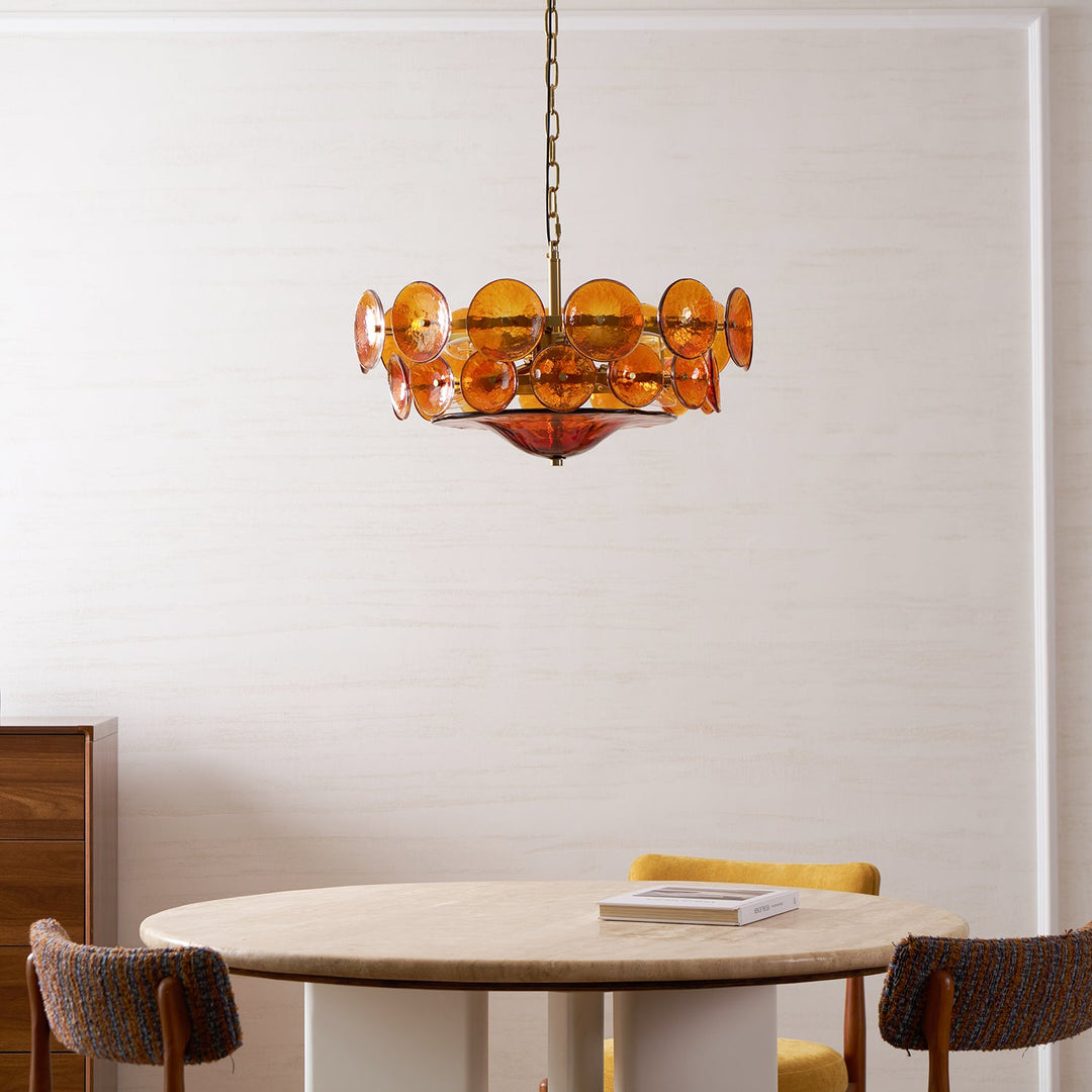 Żyrandol Solaris Disc Murano