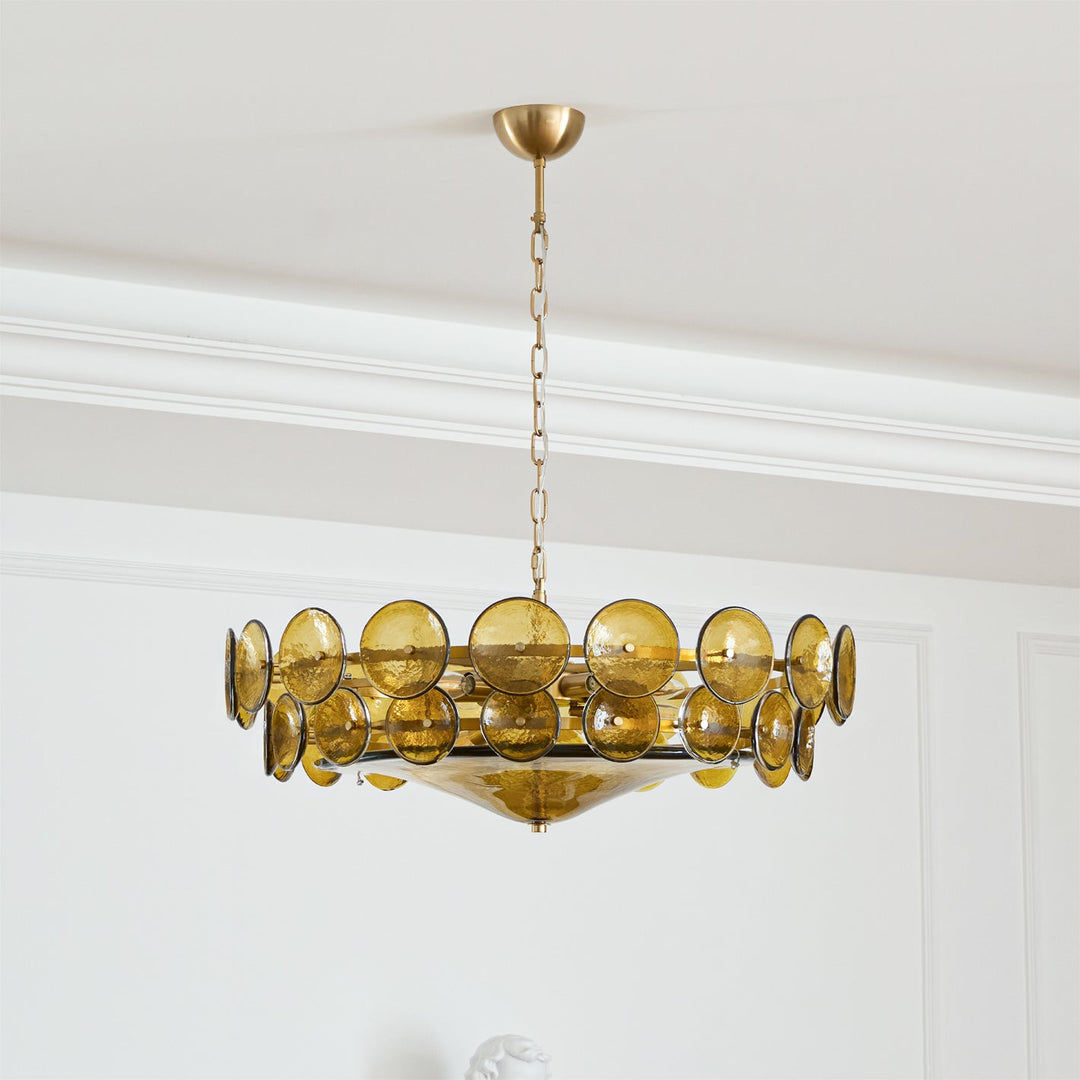 Żyrandol Solaris Disc Murano