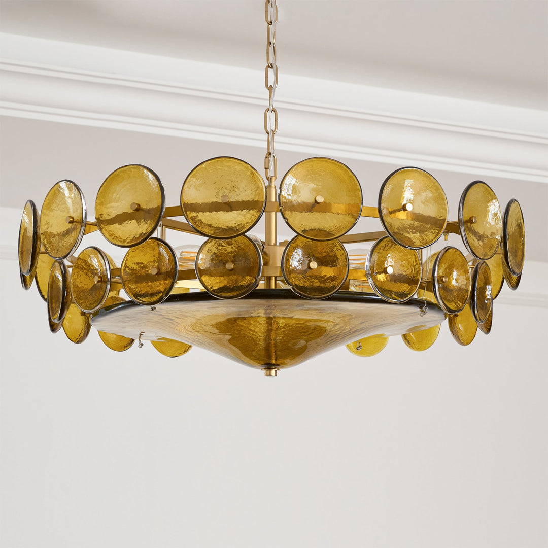 Żyrandol Solaris Disc Murano