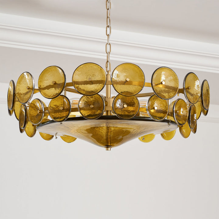 Żyrandol Solaris Disc Murano