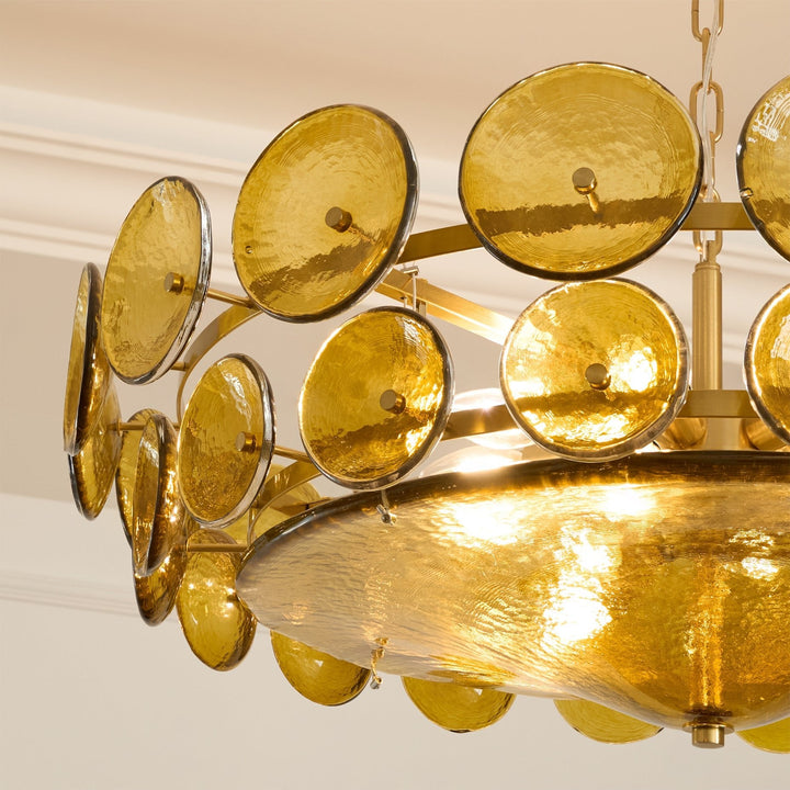 Żyrandol Solaris Disc Murano