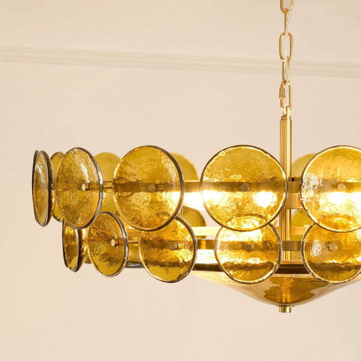 Żyrandol Solaris Disc Murano