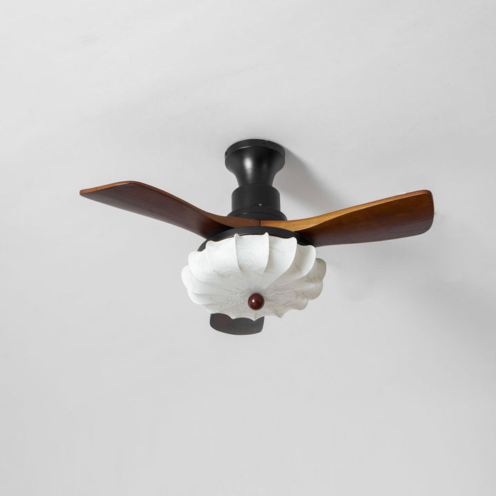 Lampa sufitowa wentylatora Lotus Bloom