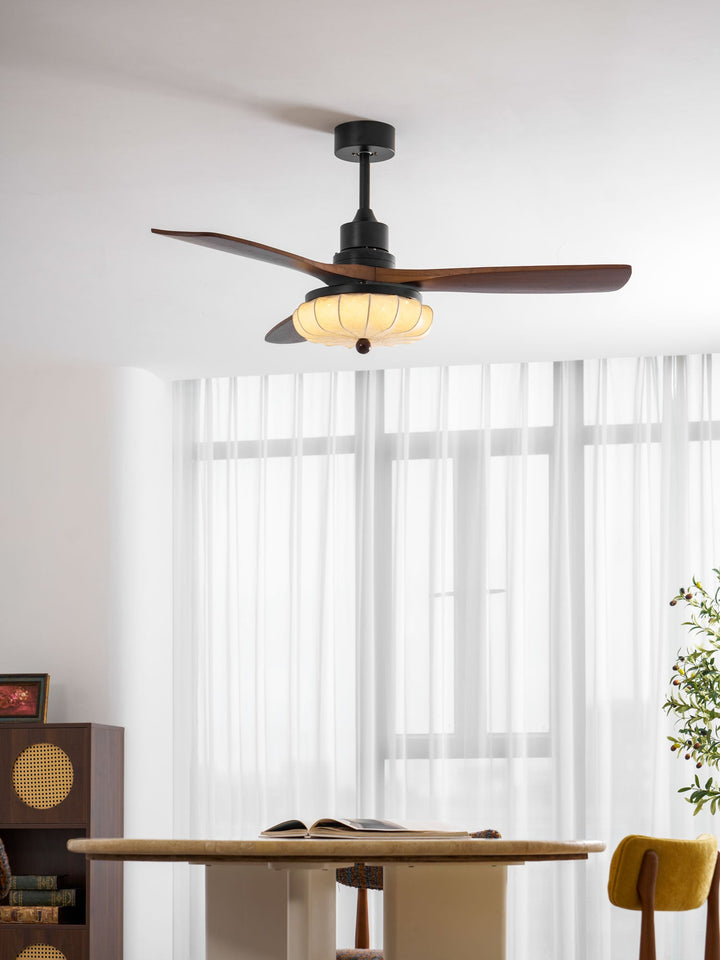 Lampa sufitowa wentylatora Lotus Bloom