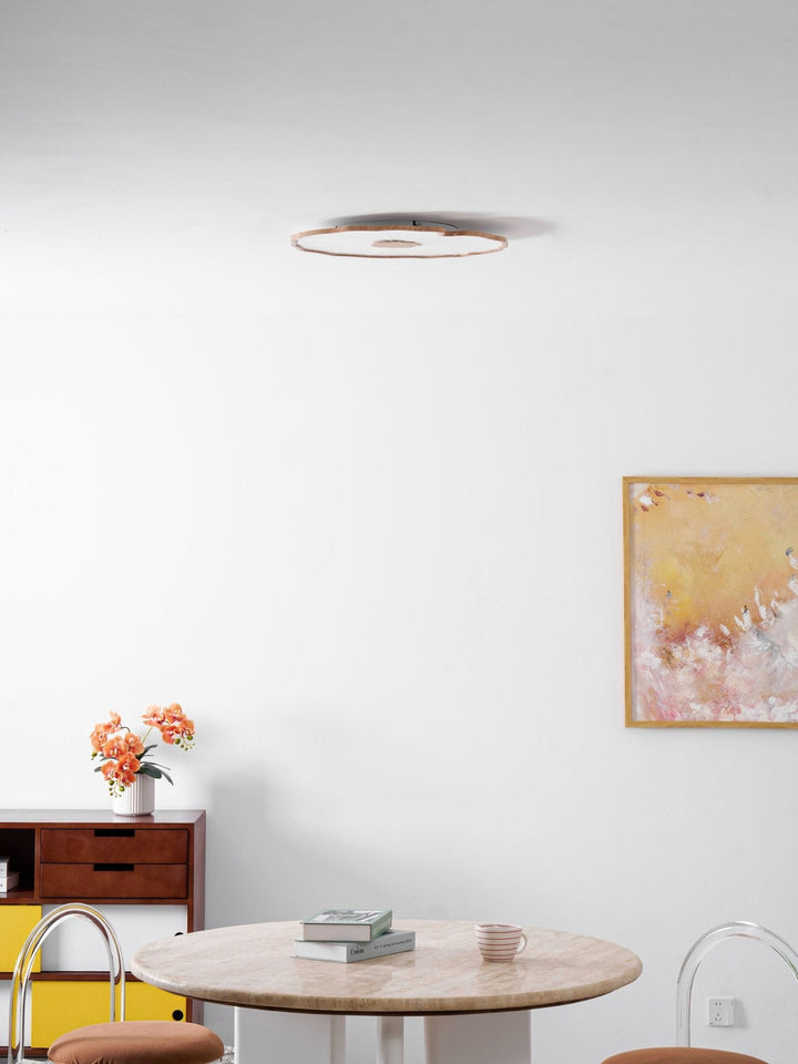 Lampa sufitowa z akrylowego liścia lotosu