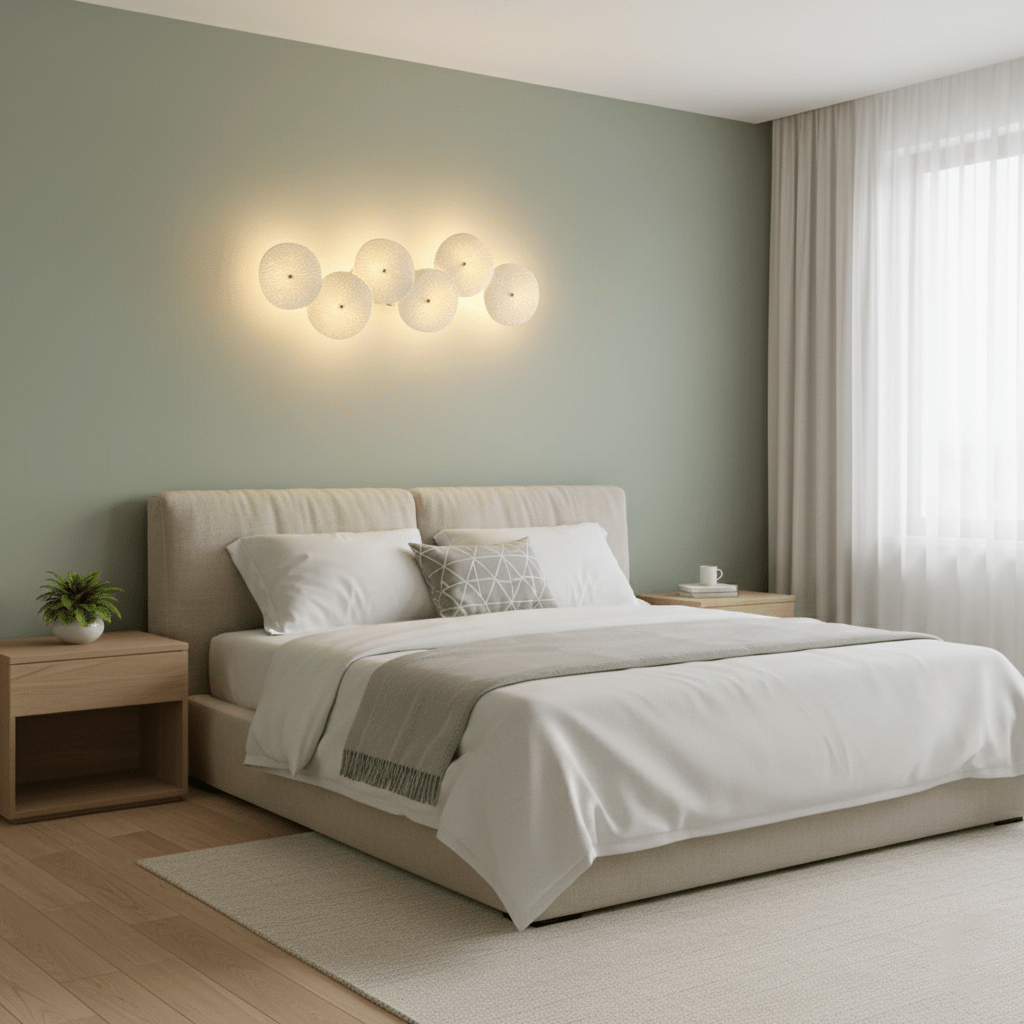 Lampa Ścienna Kwiat Lotosu