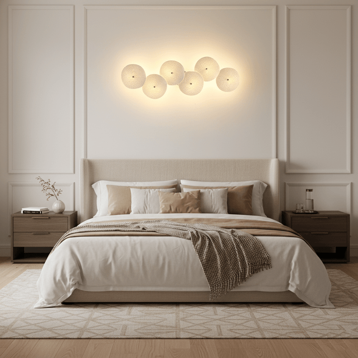 Lampa Ścienna Kwiat Lotosu