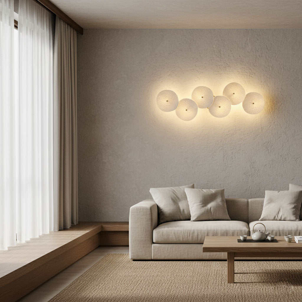Lampa Ścienna Kwiat Lotosu