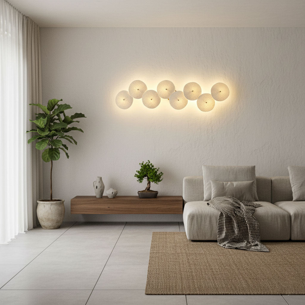 Lampa Ścienna Kwiat Lotosu