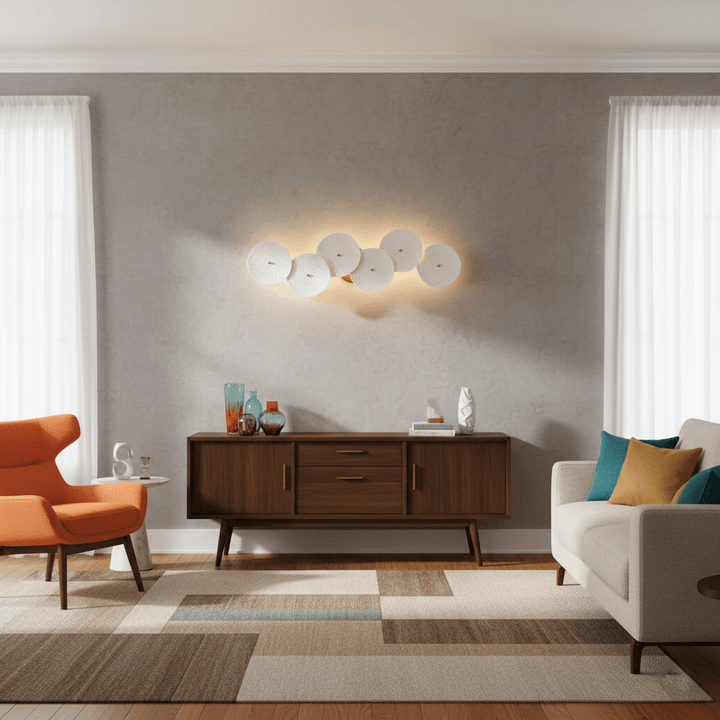 Lampa Ścienna Kwiat Lotosu
