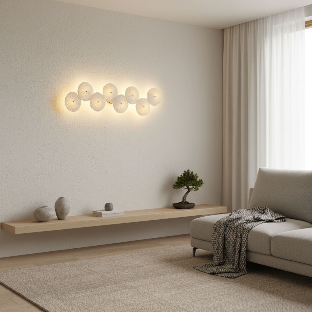 Lampa Ścienna Kwiat Lotosu