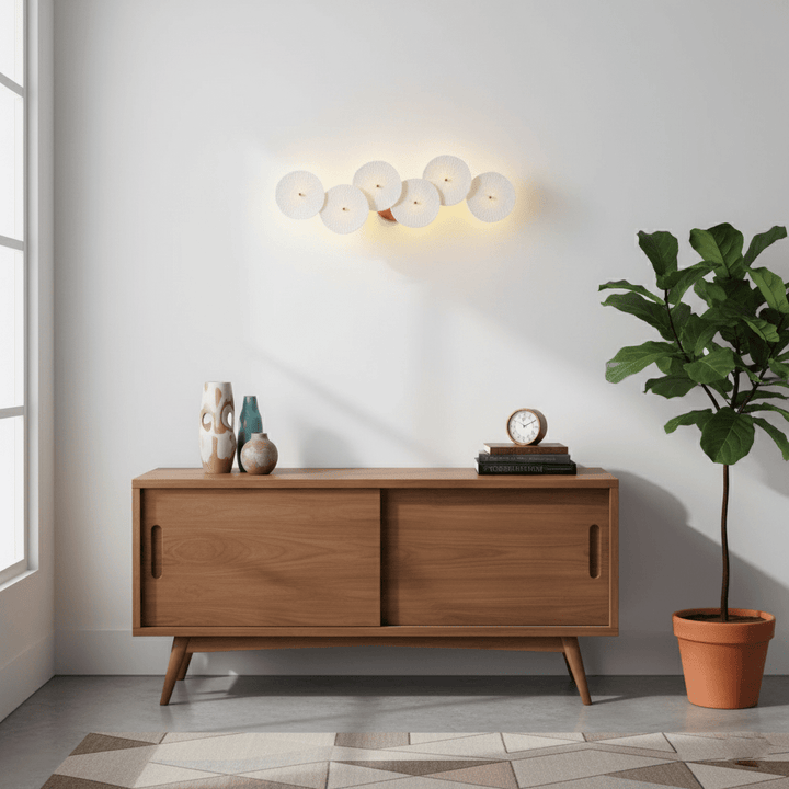 Lampa Ścienna Kwiat Lotosu