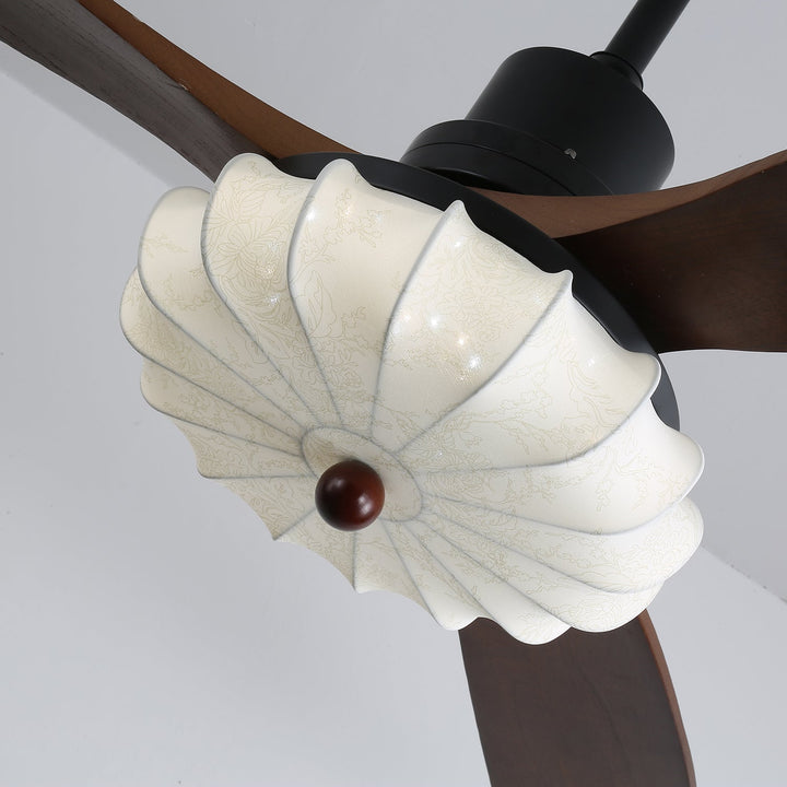Lampa sufitowa wentylatora Lotus Bloom