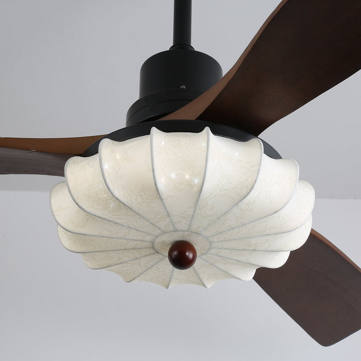 Lampa sufitowa wentylatora Lotus Bloom