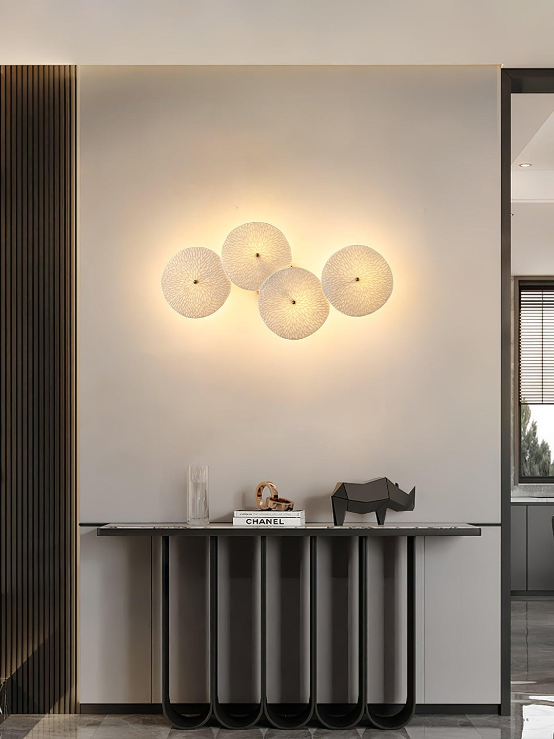 Lampa Ścienna Kwiat Lotosu