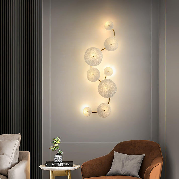 Lampa Ścienna Kwiat Lotosu