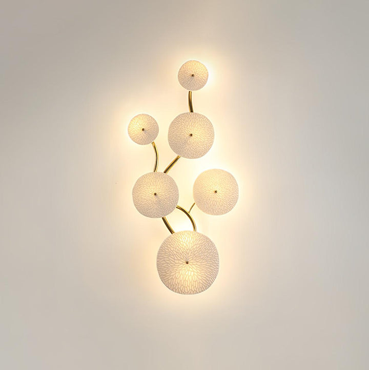 Lampa Ścienna Kwiat Lotosu