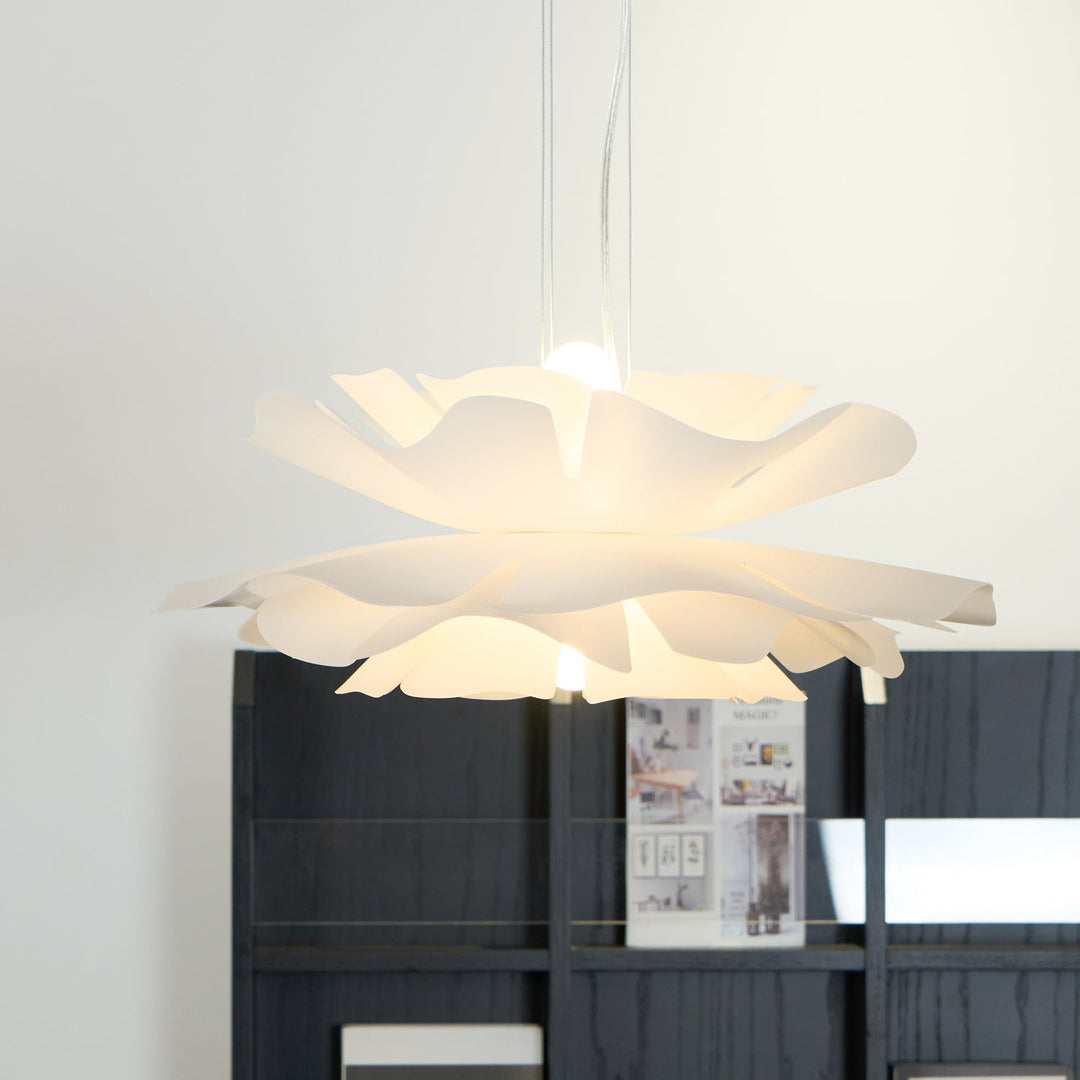 Lampa Wisząca w Kształcie Kwiatu Lotosu