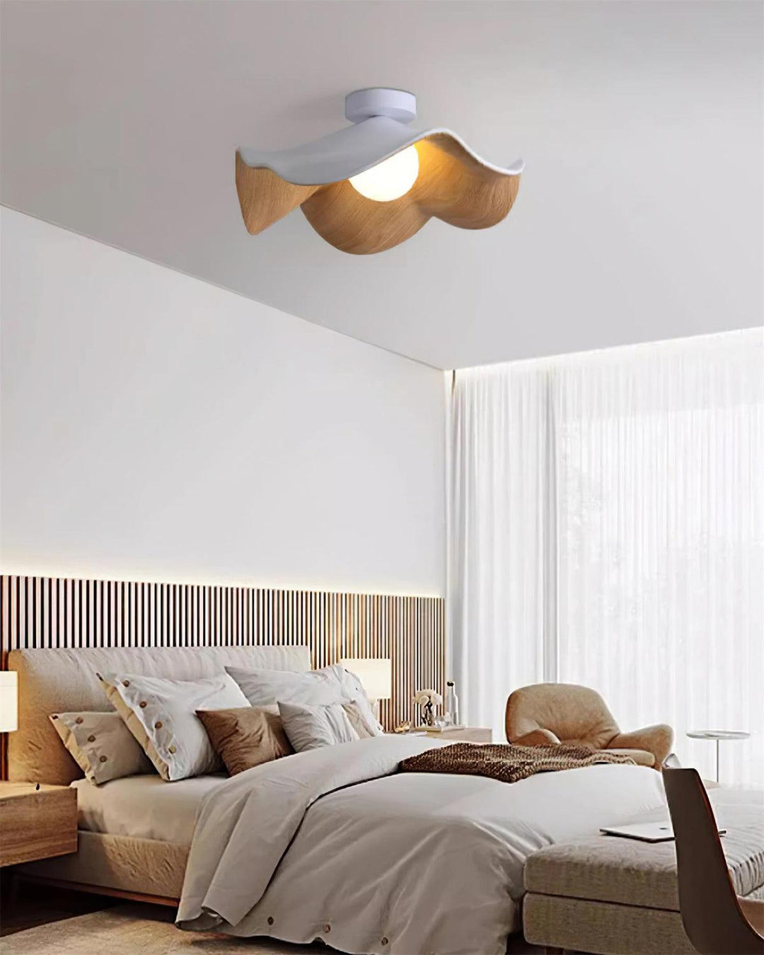Lampa sufitowa Liść Lotosu