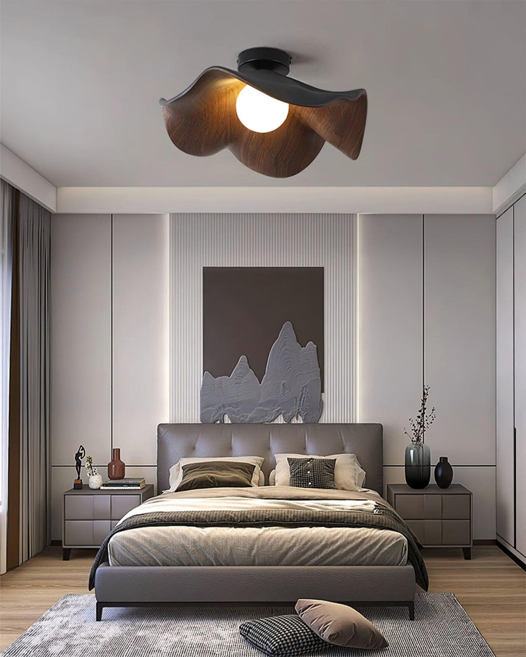 Lampa sufitowa Liść Lotosu