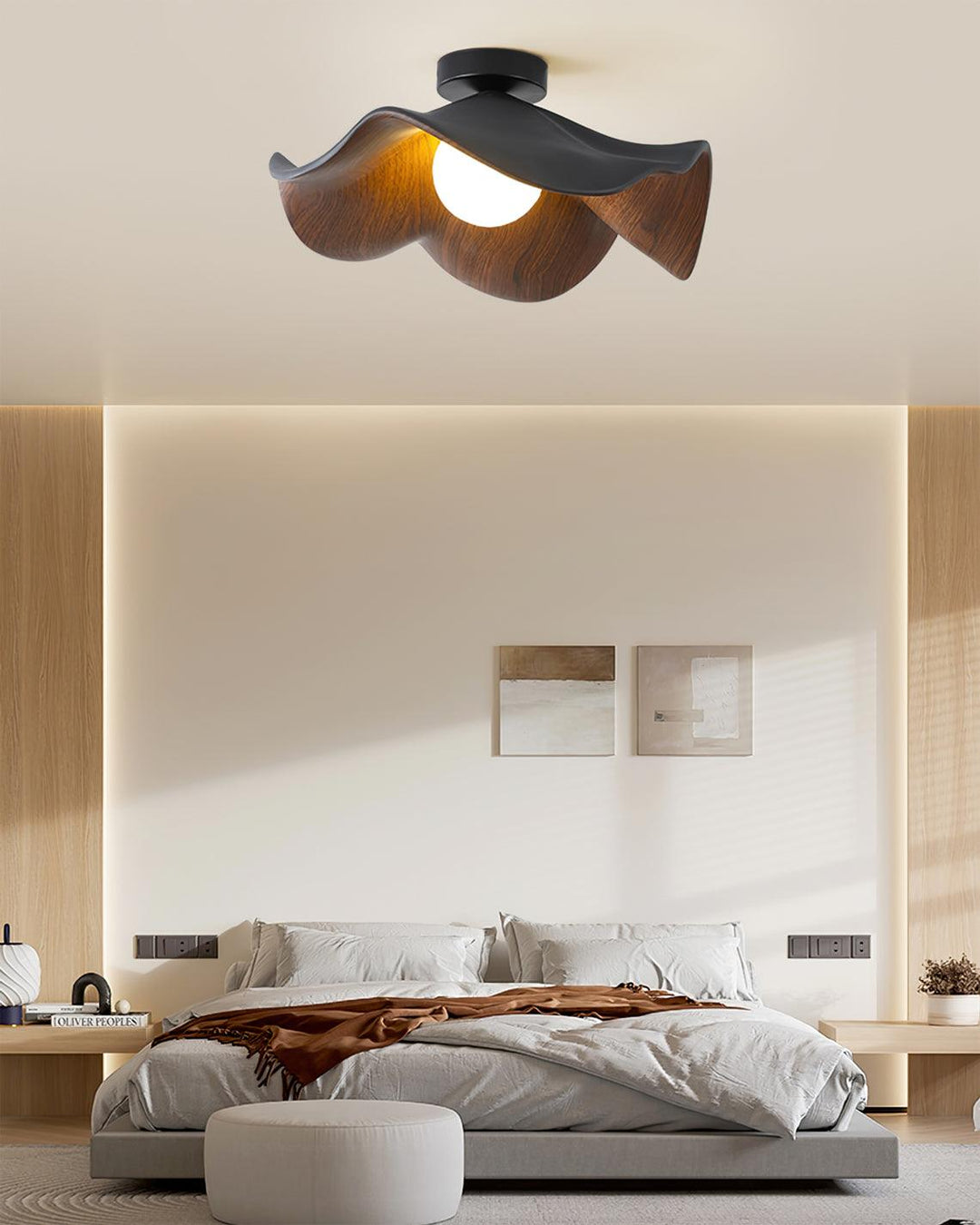 Lampa sufitowa Liść Lotosu