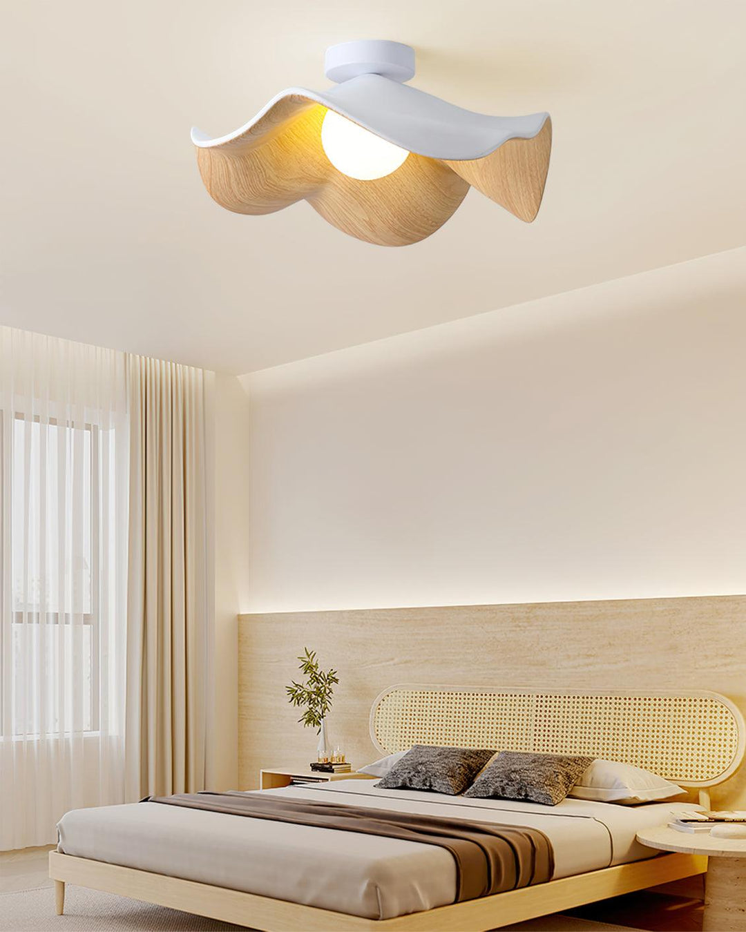 Lampa sufitowa Liść Lotosu